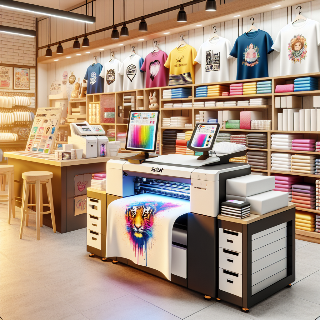 Local businesses branding workwear with vibrant DTG printed logos and graphics