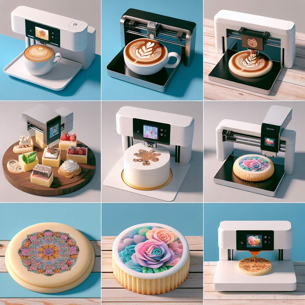 Sports arenas serving team-themed printed lattes during major tournaments