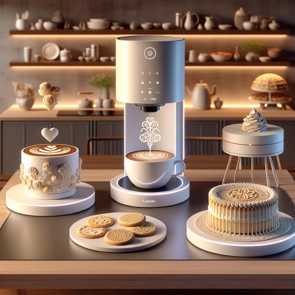 Social media latte art printer sparks viral marketing campaigns for modern cafés