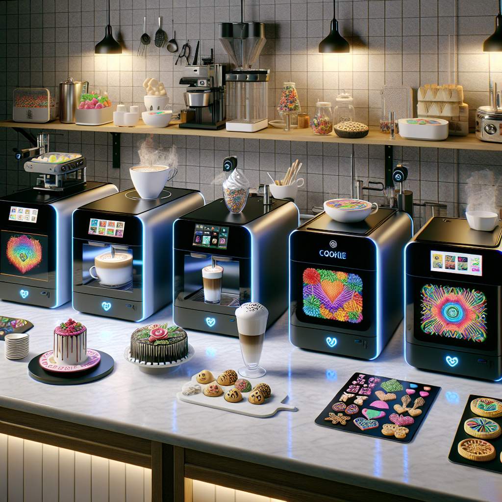 How Modern Edible Food Printers Transform Coffee and Latte Art