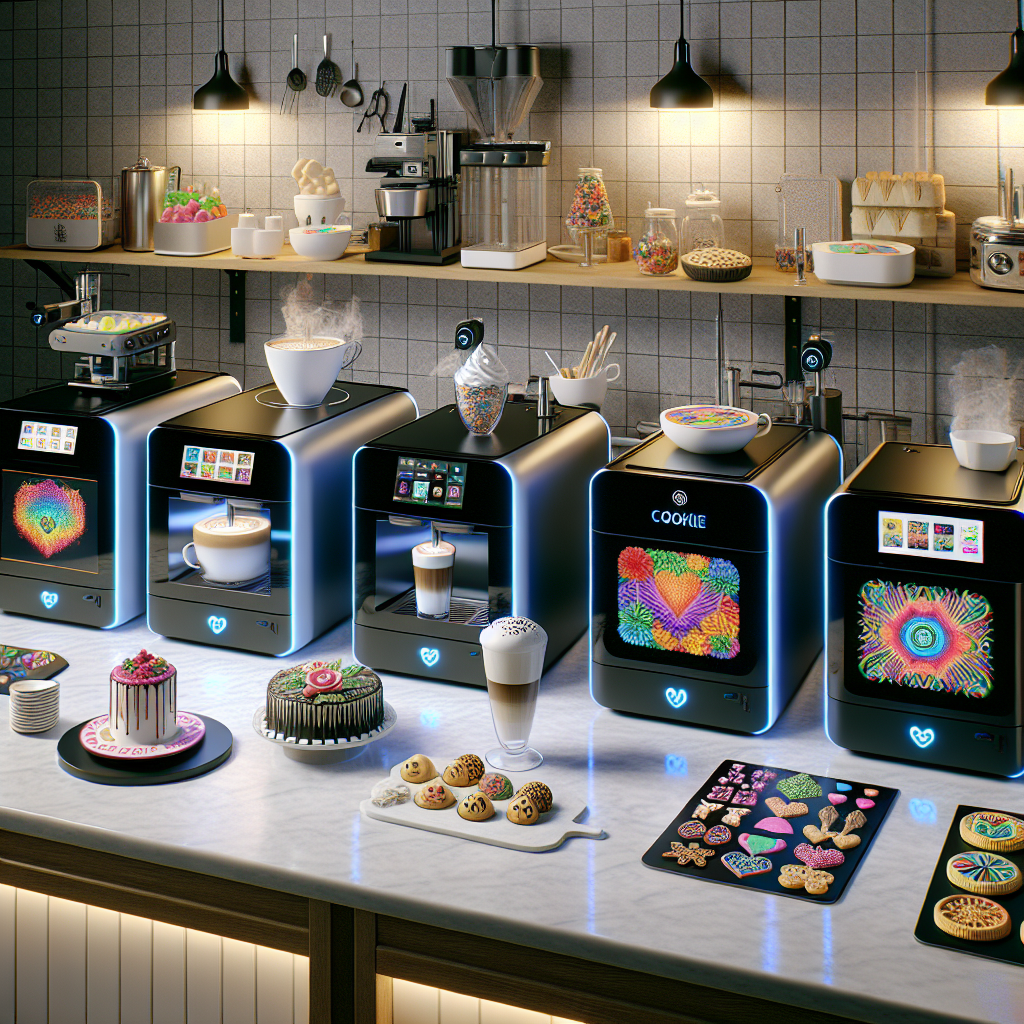 How Modern Edible Food Printers Transform Coffee and Latte Art