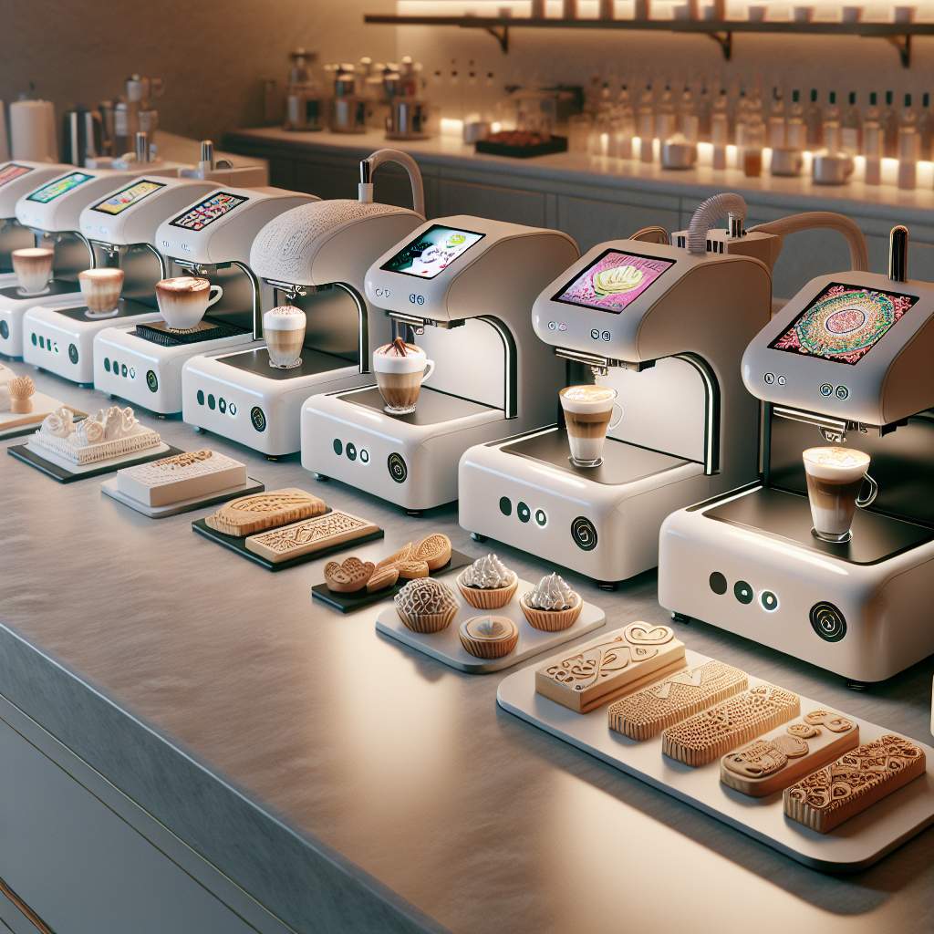 Theme park coffee printer brings creative beverage branding to entertainment venues