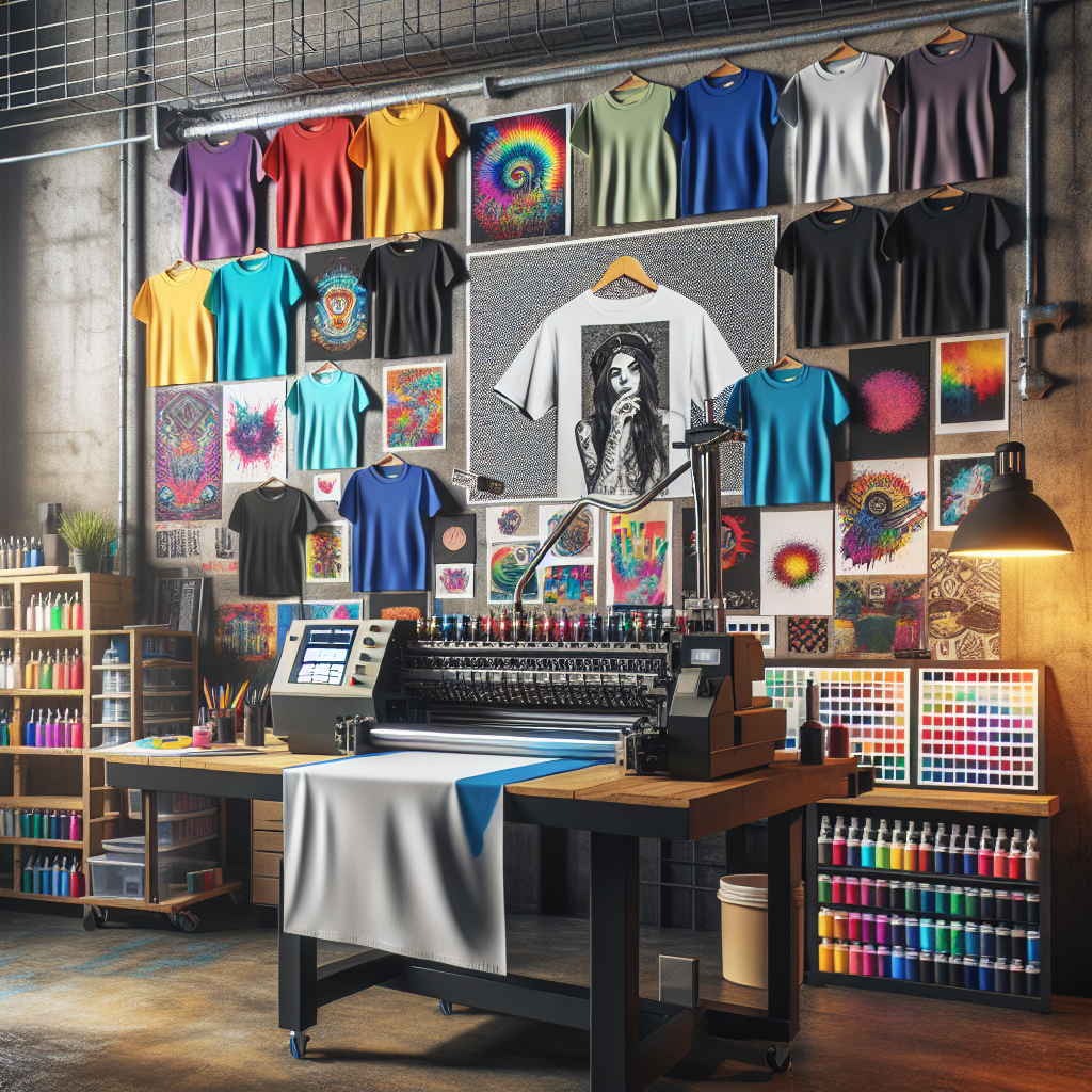 Sustainable clothing brands adopting DTG printers to reduce textile waste and overproduction