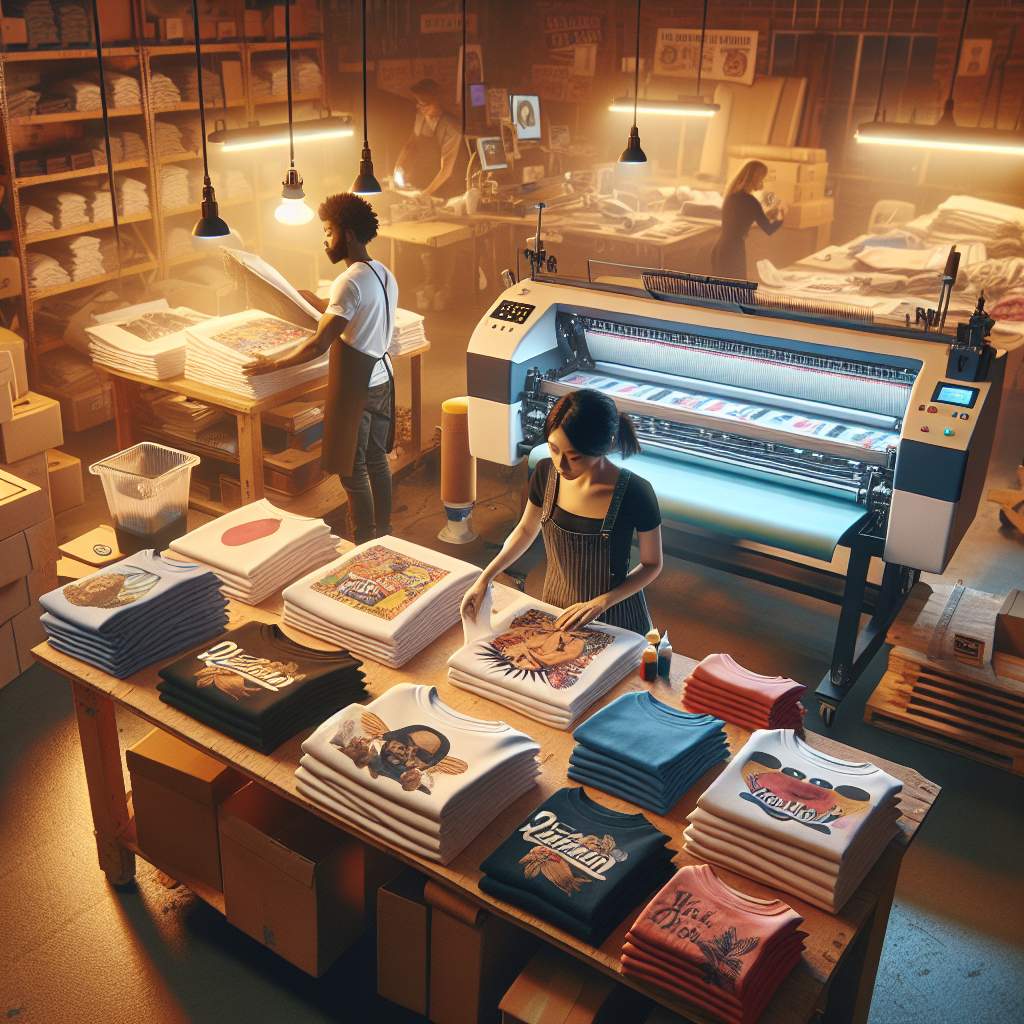 Print-on-demand apparel booming, with DTG printers leading fast, customizable orders