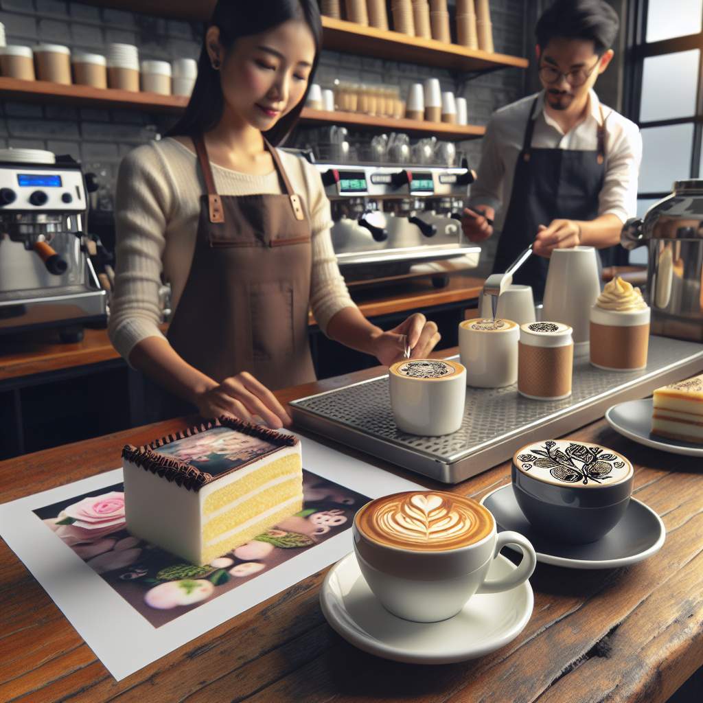 Coffee festivals worldwide showcase futuristic coffee printer designs for attendees