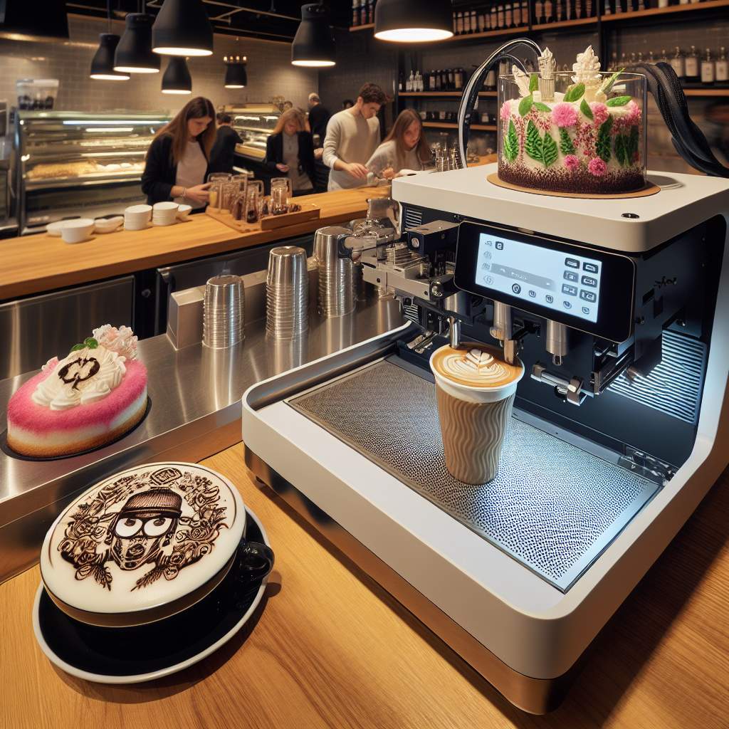 Home barista coffee printer attracts DIY enthusiasts with professional latte art at home
