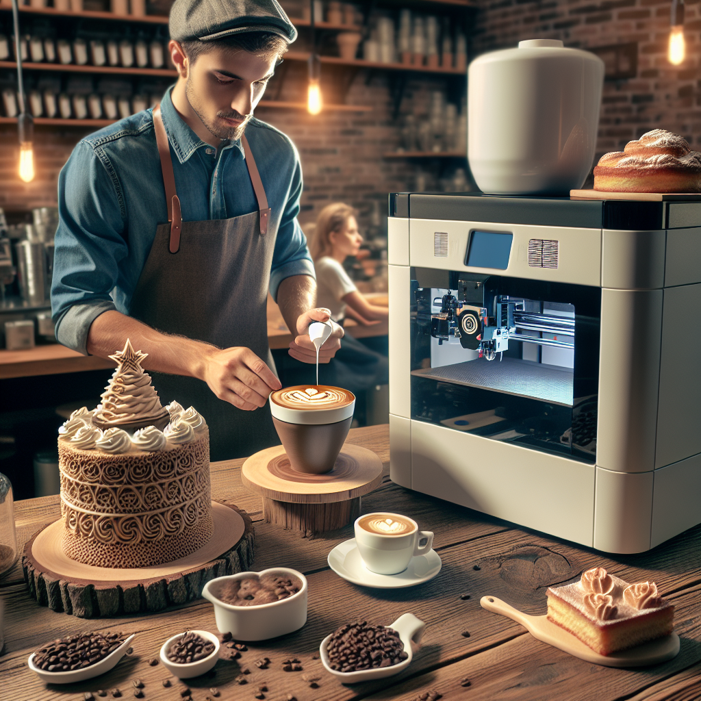 Sustainable edible-ink printing leading green trends in modern specialty coffee shops