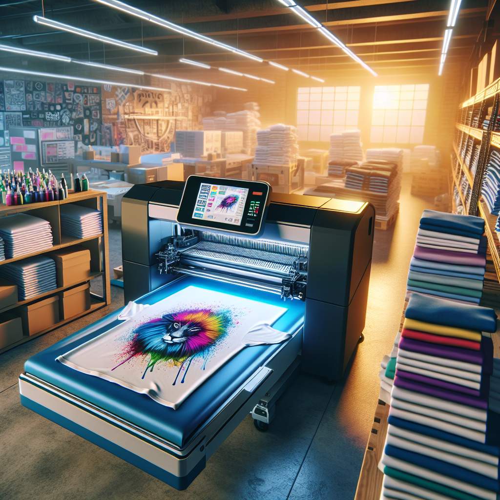 Automated pre-treatment units integrating seamlessly with DTG print workflows