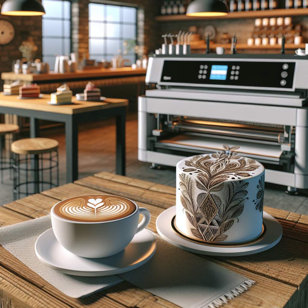 Transforme sua experiência com café com tecnologia de impressão inovadora