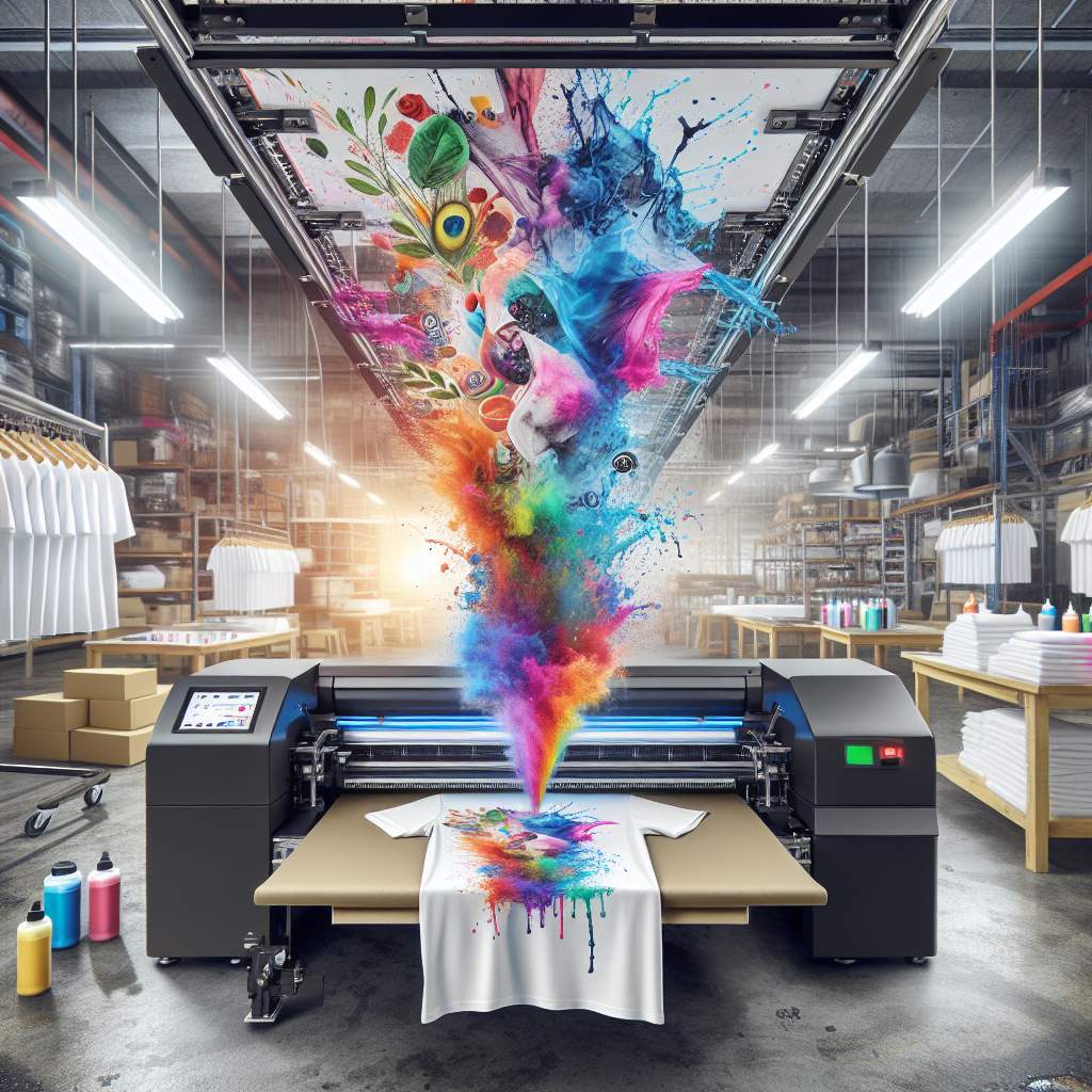 Hybrid textile kitchens emerge with dtg printer systems blending speed and customization