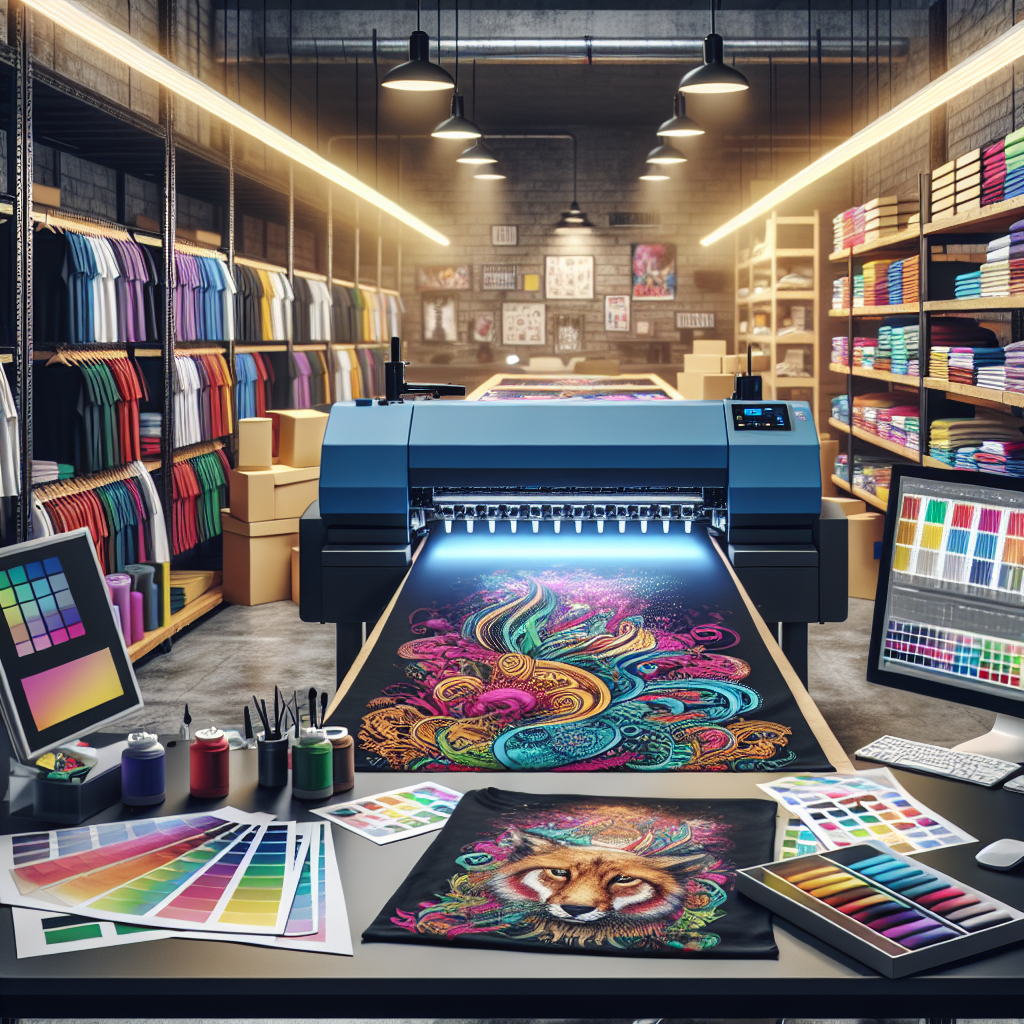 Using DTG Printing for Promotional Clothing in Trade Shows and Conferences
