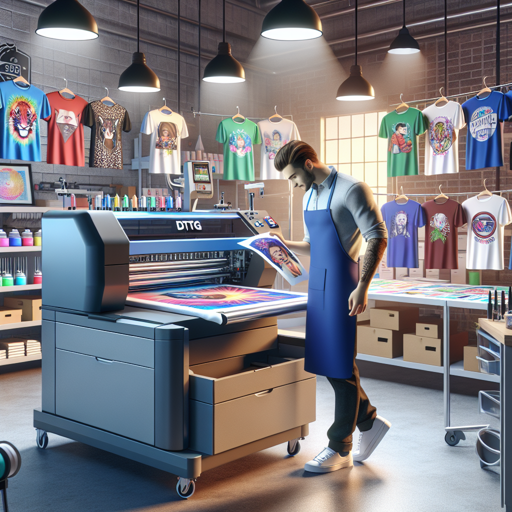 Reducing Waste in Apparel Manufacturing with DTG Print Technology