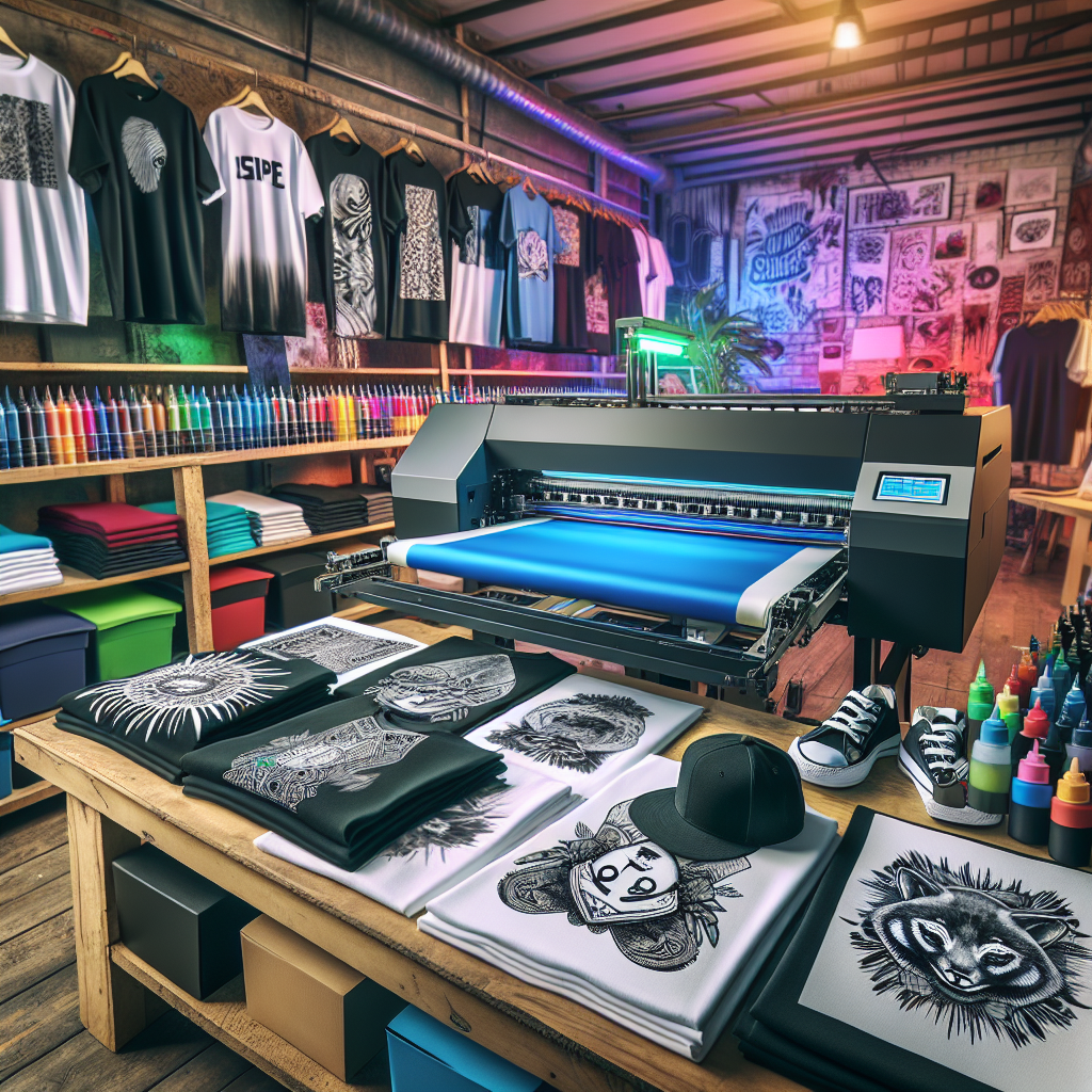 Seasonal event merchandise shifting to agile DTG printing for quick turnaround