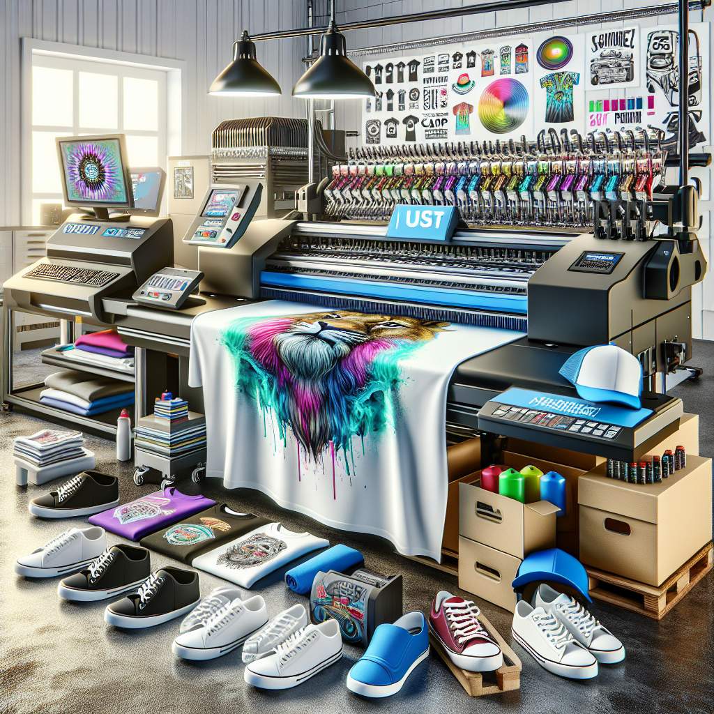 Home decor verticals using DTG technology to personalize cushions, curtains, and textiles