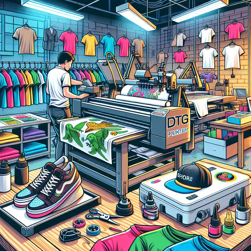 Music tours using DTG printing for limited-edition merch sold exclusively at concerts