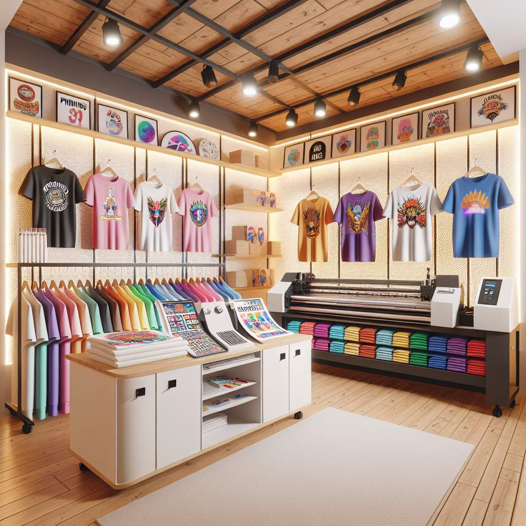 Street markets transforming with mobile DTG printing trucks offering same-day designs