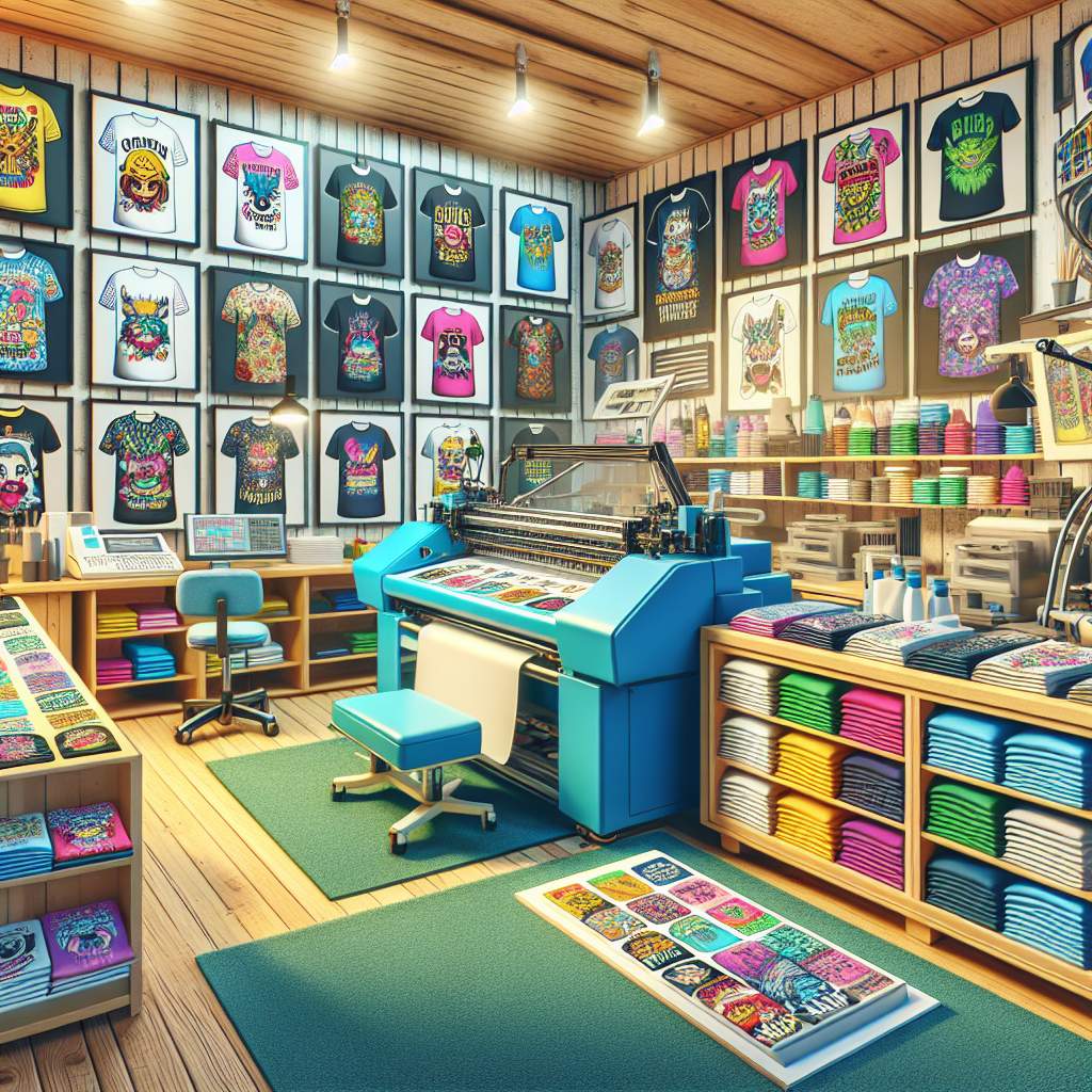 Print service providers expand offerings using dtg printer machines tailored for dark garments