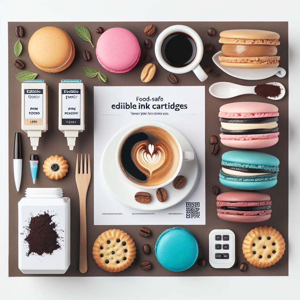 Bakeries pairing coffee printers with dessert designs for coordinated presentation