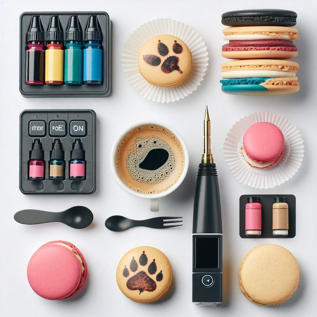 Holiday markets featuring printed coffee drinks as seasonal engagement tools in community spaces