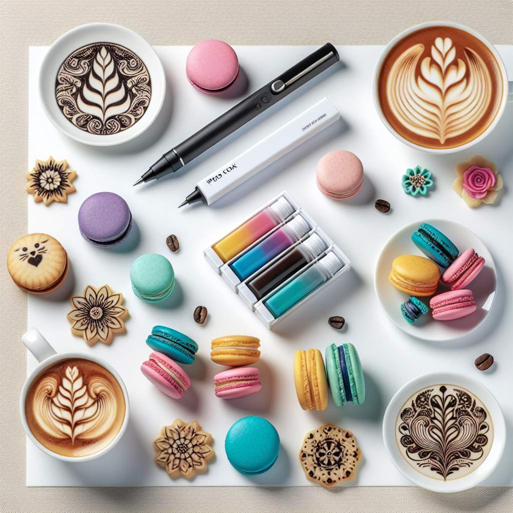 Tourist hotspots selling drinks with landmark images printed on foam