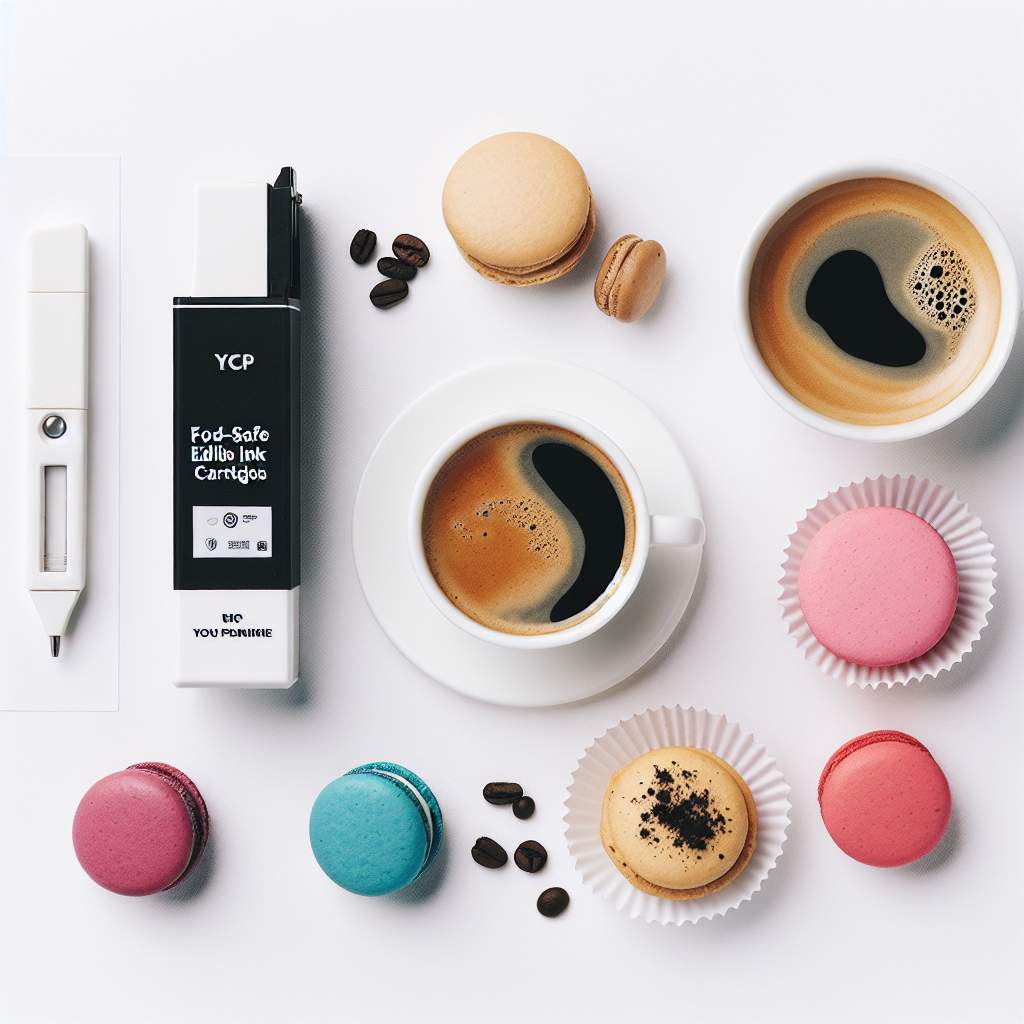 Coffee printers featured at tech expos as a new form of edible media