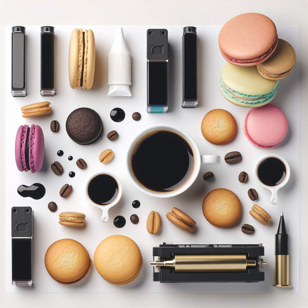 Music concerts creating limited-edition coffee art for backstage hospitality