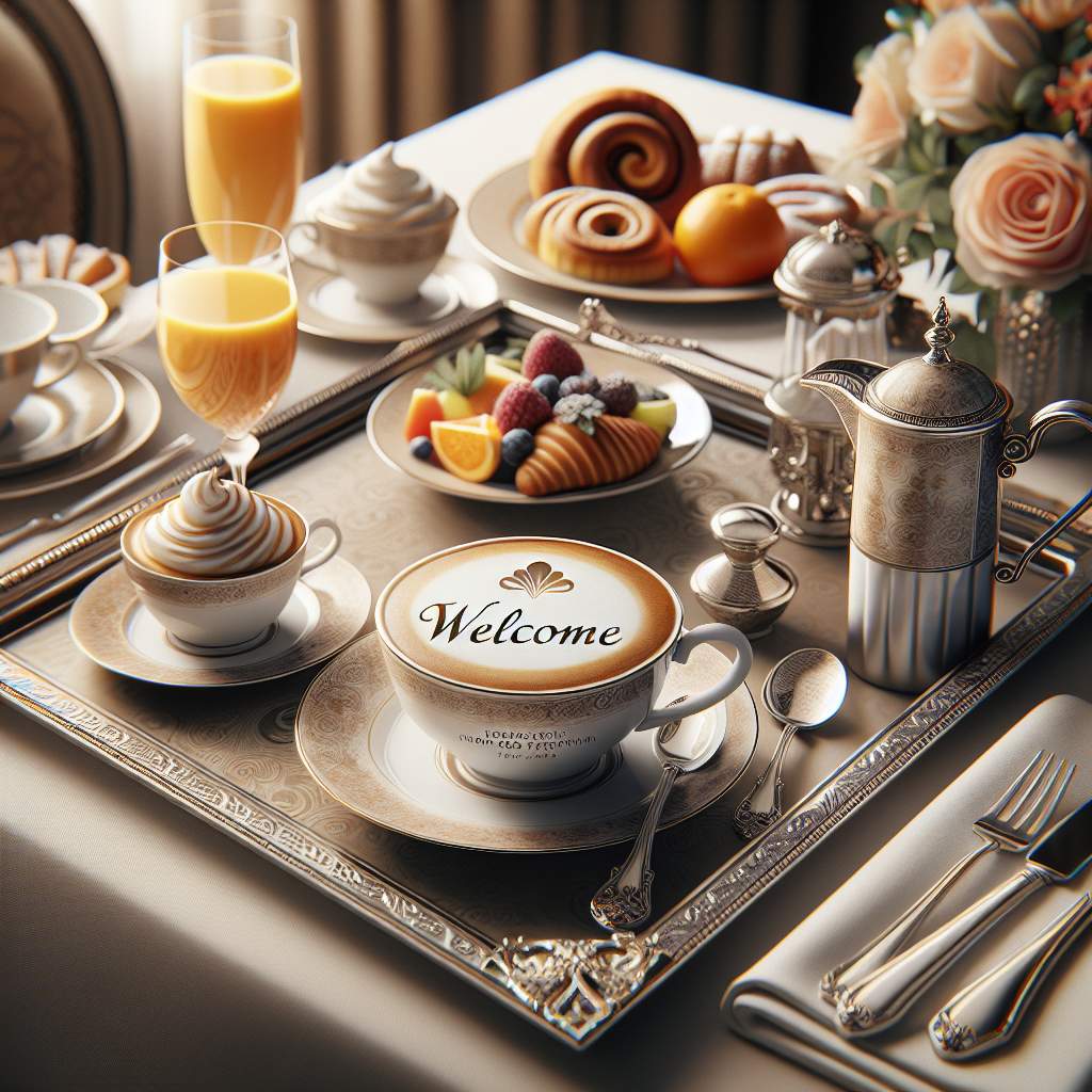 Holiday markets showcasing festive coffee prints as part of seasonal beverage menus