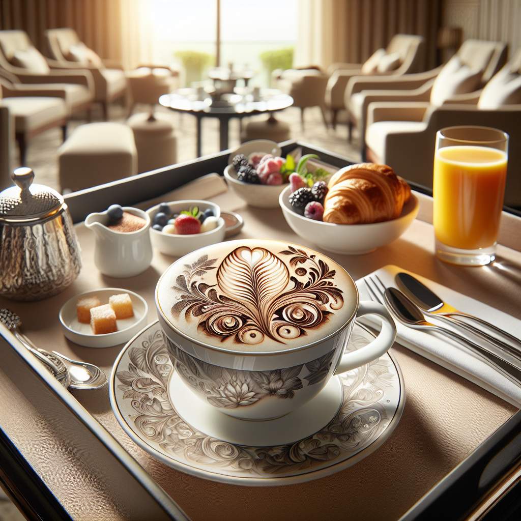 Theme parks selling character-printed coffee as part of merchandise strategy