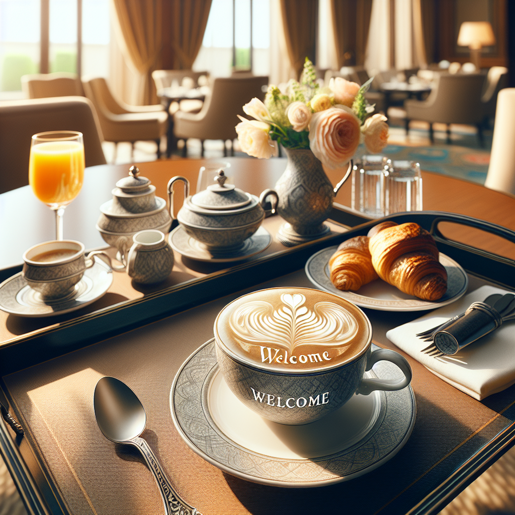 Luxury hotels adopting edible coffee art to elevate guest personalization services