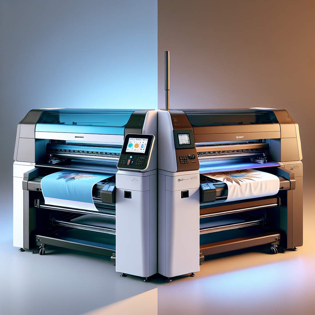 Choosing Between DTF and DTG Printers: Key Factors to Consider