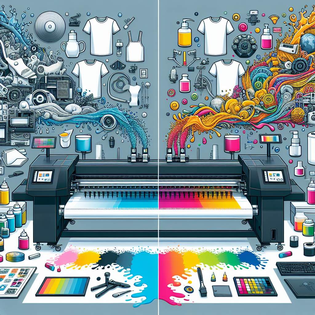 Deciding Between DTF and DTG Printers: Key Insights and Recommendations