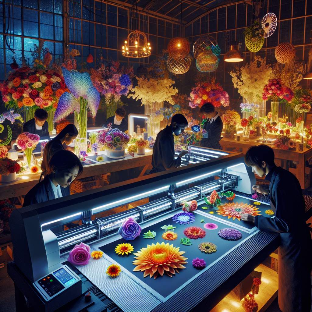 Exploring the Versatile Uses of Modern Flower Printers