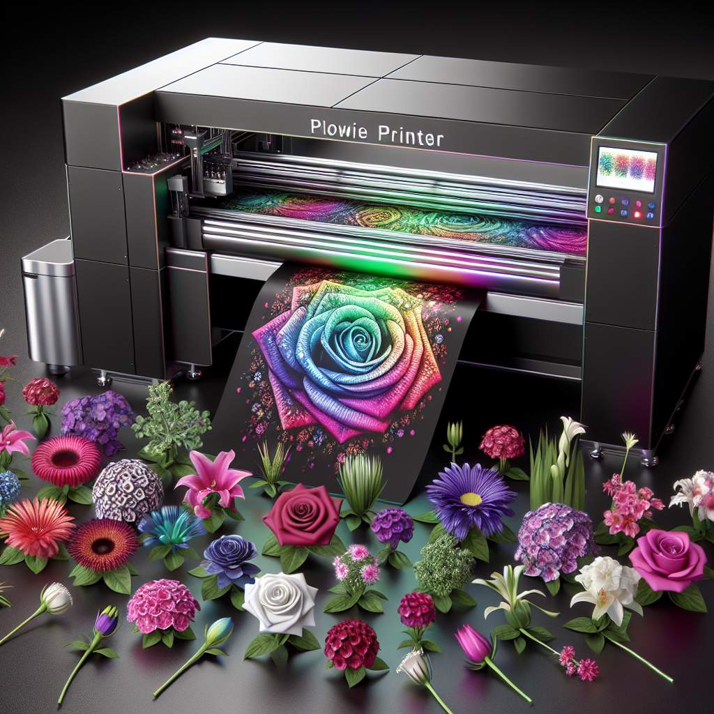 Transforming Floral Creativity with Advanced Printing Technology