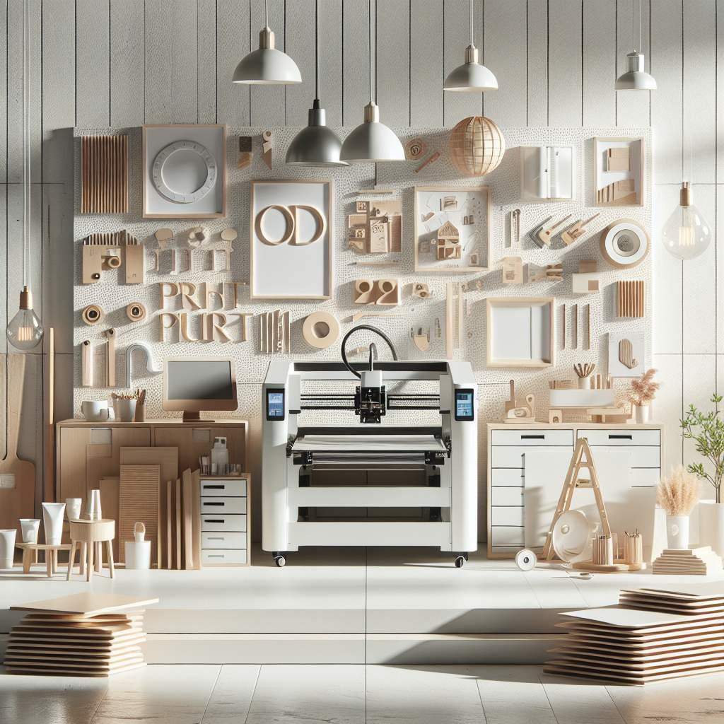 Interior designers integrating UV-printed glass and acrylic for statement features