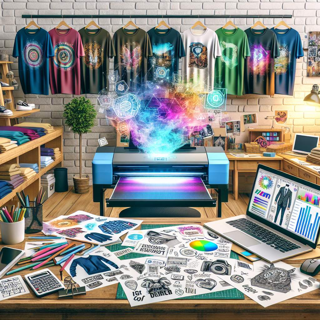 Launch Your Own T-Shirt Brand from Home with a DTG Printer