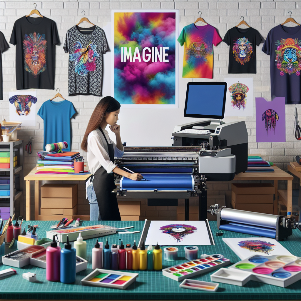 Start Your Own T-Shirt Empire with an A3 DTG Printer
