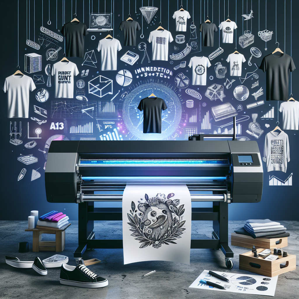 How to Make Custom Tees That Actually Sell with an A3 DTG Printer