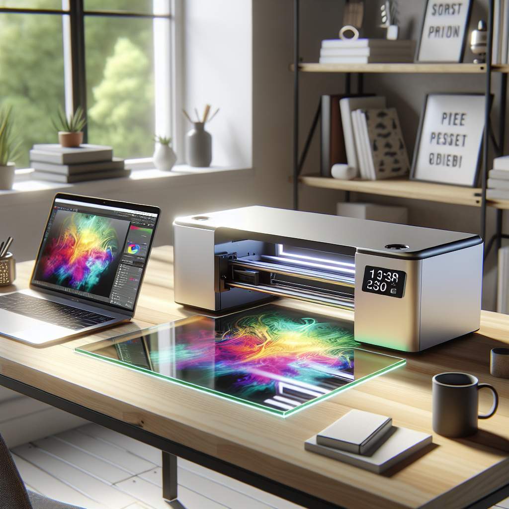 Small business entrepreneurs embrace compact UV printer devices to target niche markets with high-value finishes