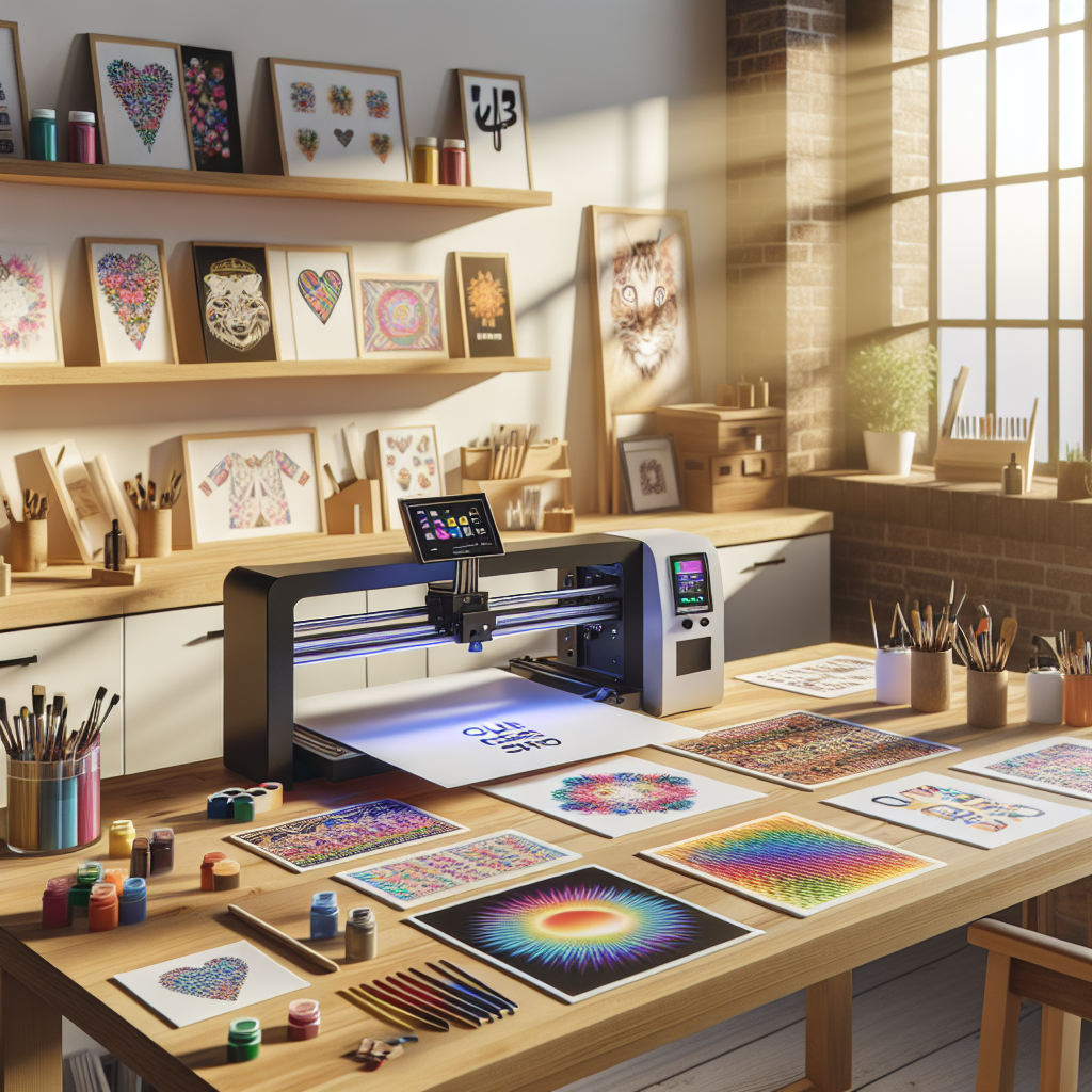 Art exhibitions showcasing UV-printed reproductions for immersive visitor experiences
