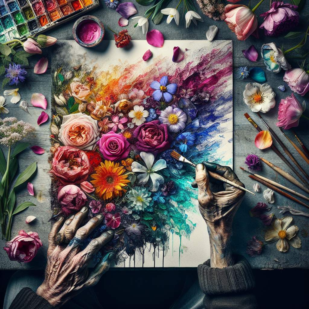 Turning Petals into Canvases: The Art of Flower Printing