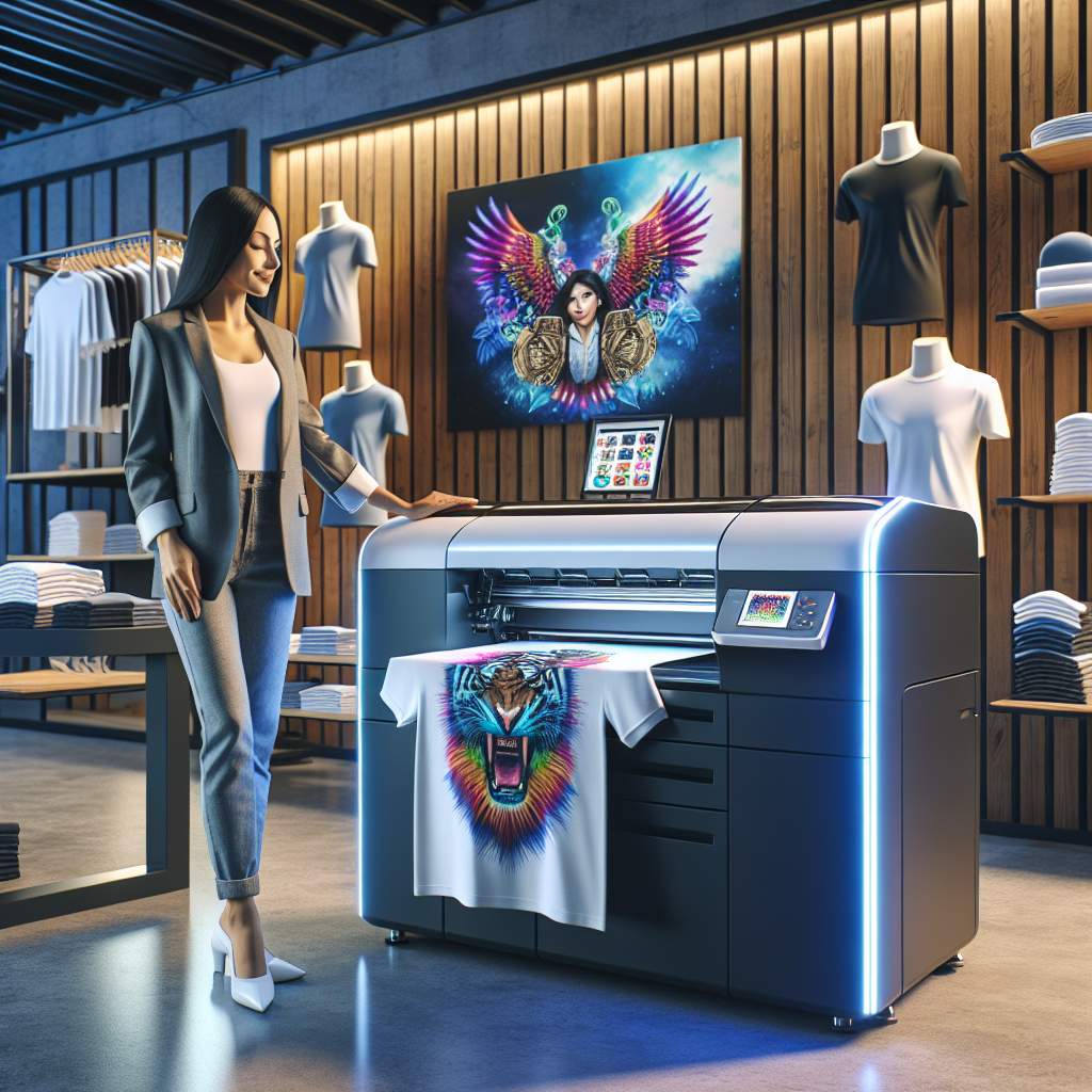 Innovative Printing Solutions: Transforming T-Shirts with Advanced DTG Technology
