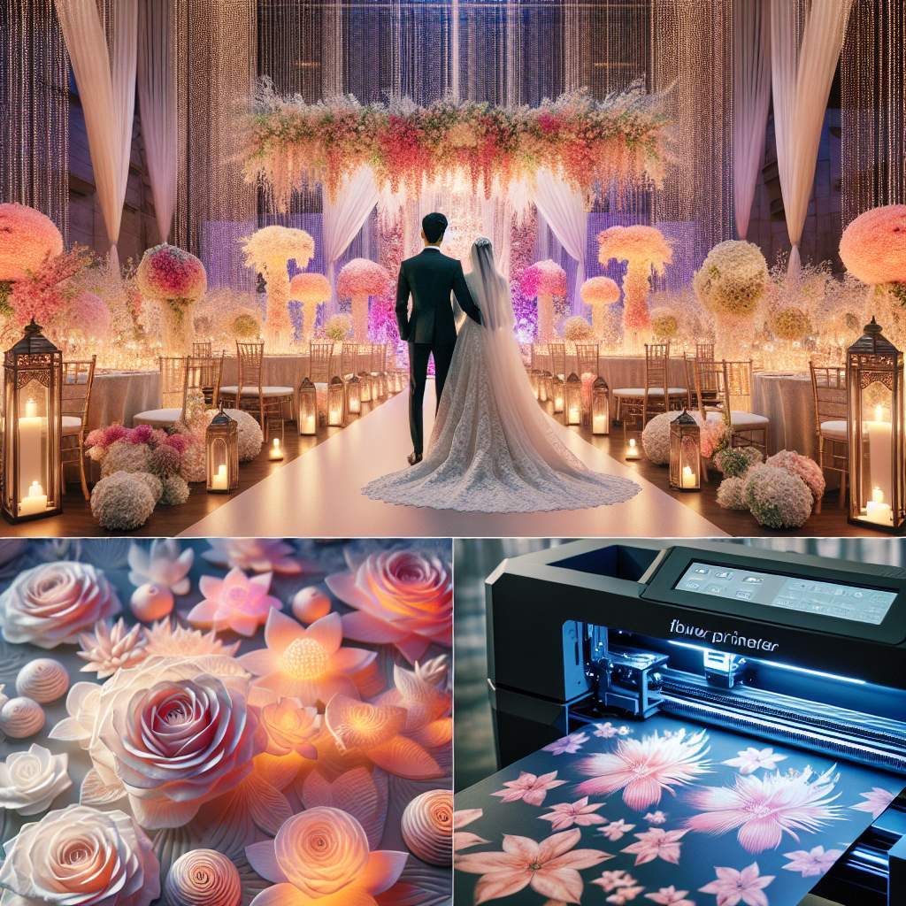 The Role of flower printer in Modern Wedding Decoration Trends