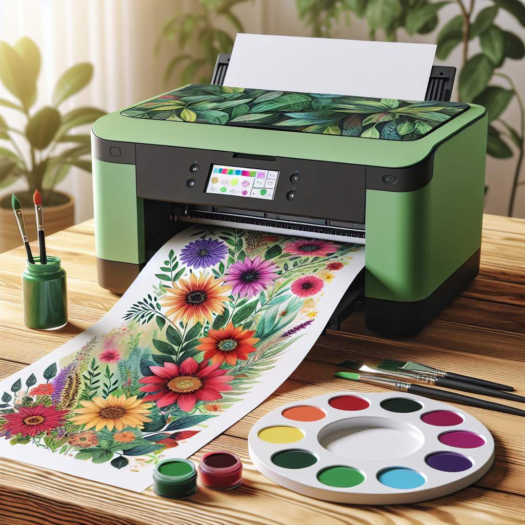 Sustainable Floral Printing: Eco-Friendly Inks and Flower Printer Advances