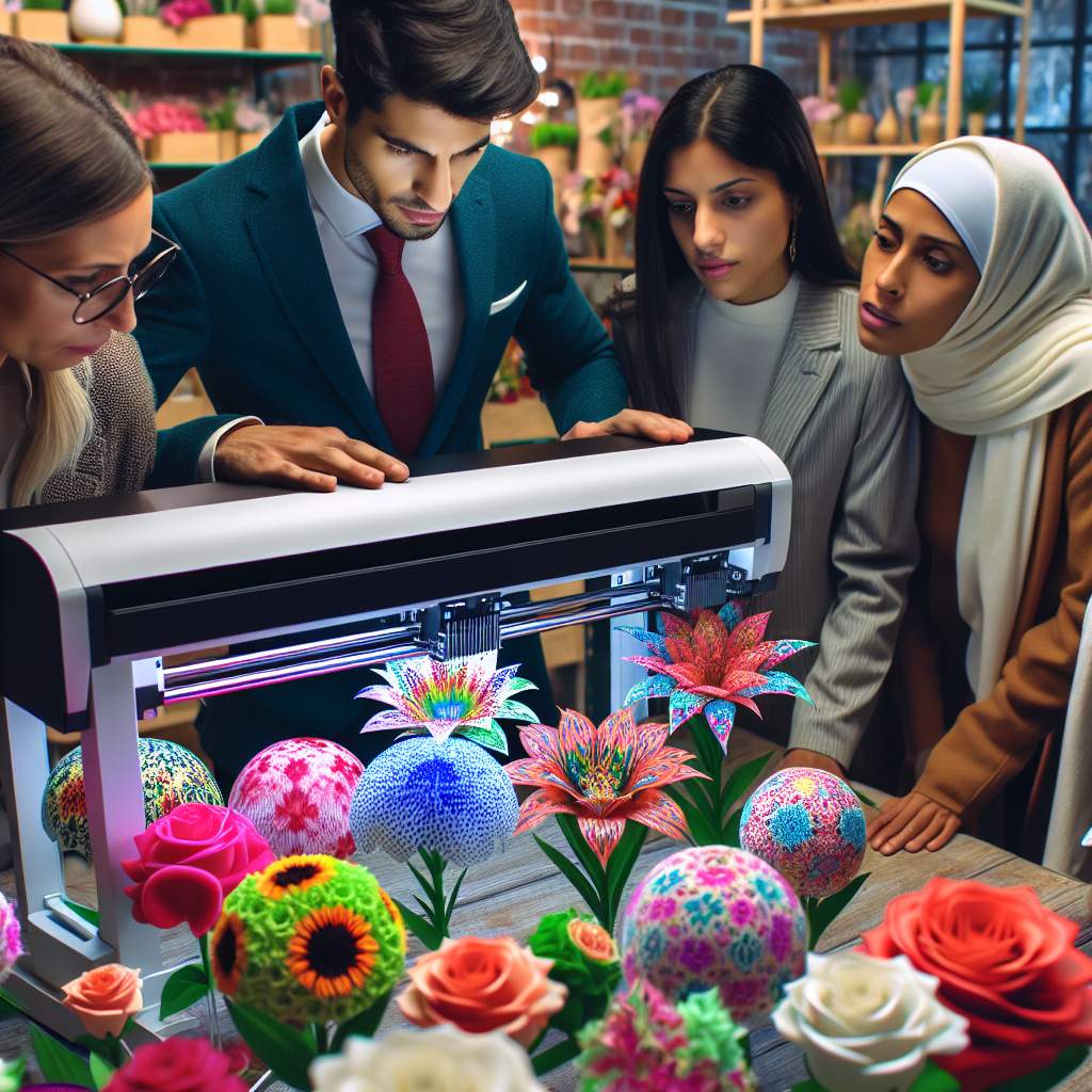 How flower printer Enhances Branding for Luxury Florists and Gift Shops