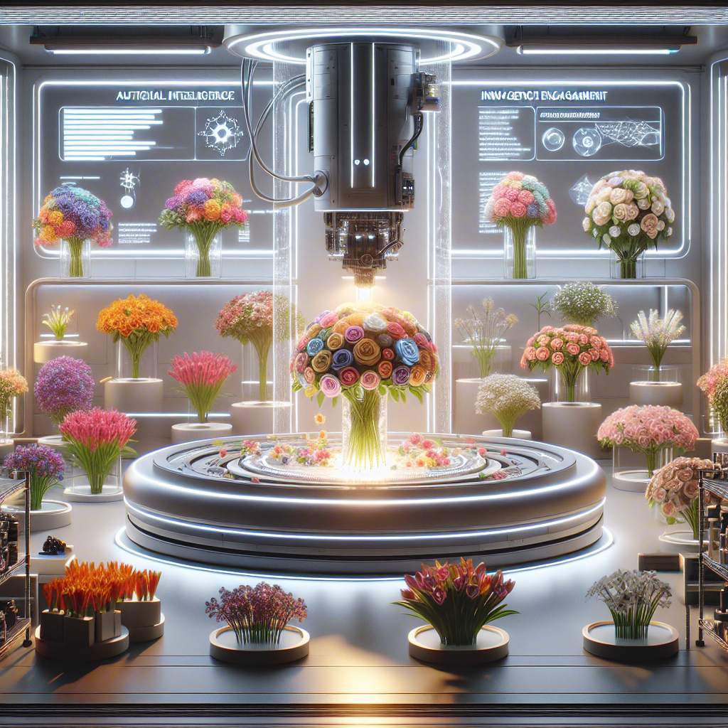 Combining AI and Flower Printer for Next-Generation Floral Design