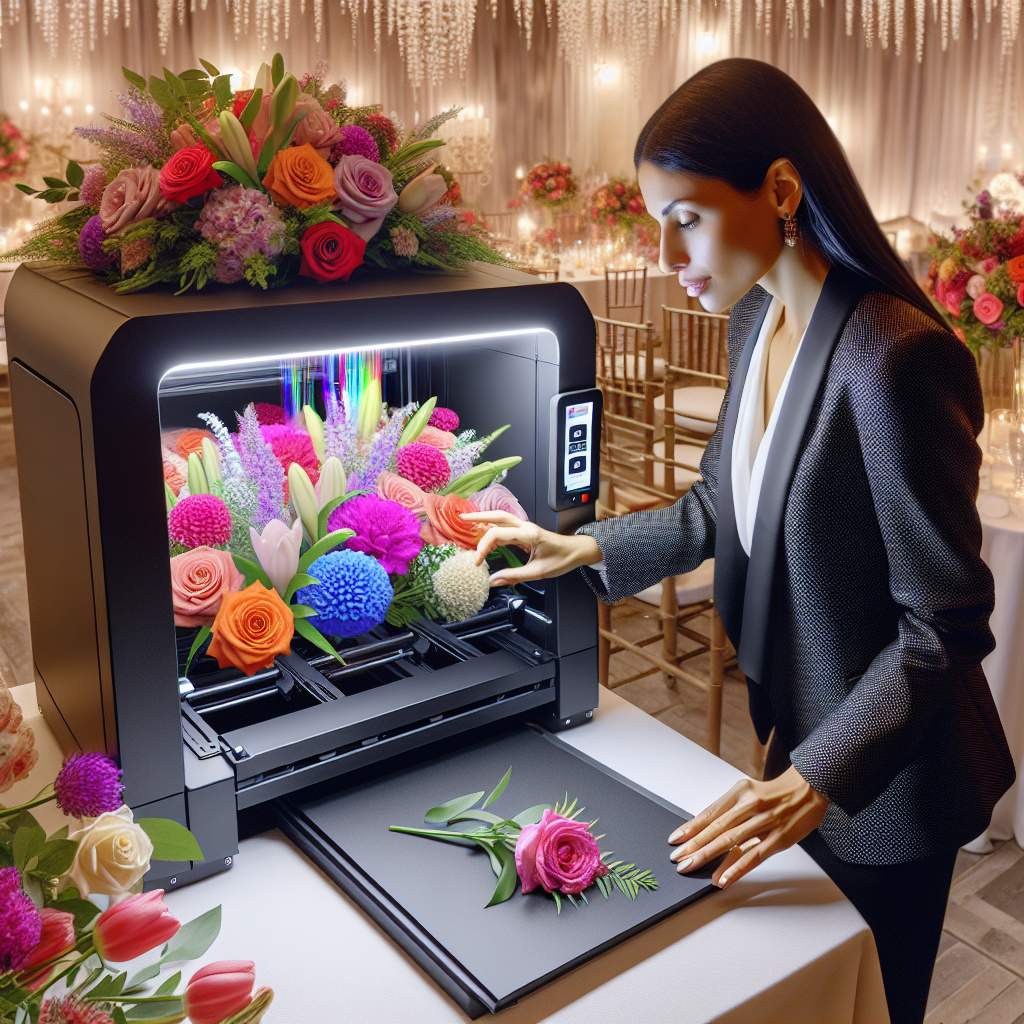 How flower printer Technology Helps Event Planners Create Unique Experiences