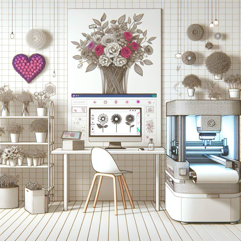 Integrating flower printer Into Online Flower Delivery Services