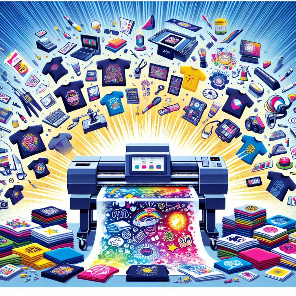Mejora tu negocio de prendas personalizadas con soluciones avanzadas de impresión de camisetas A3