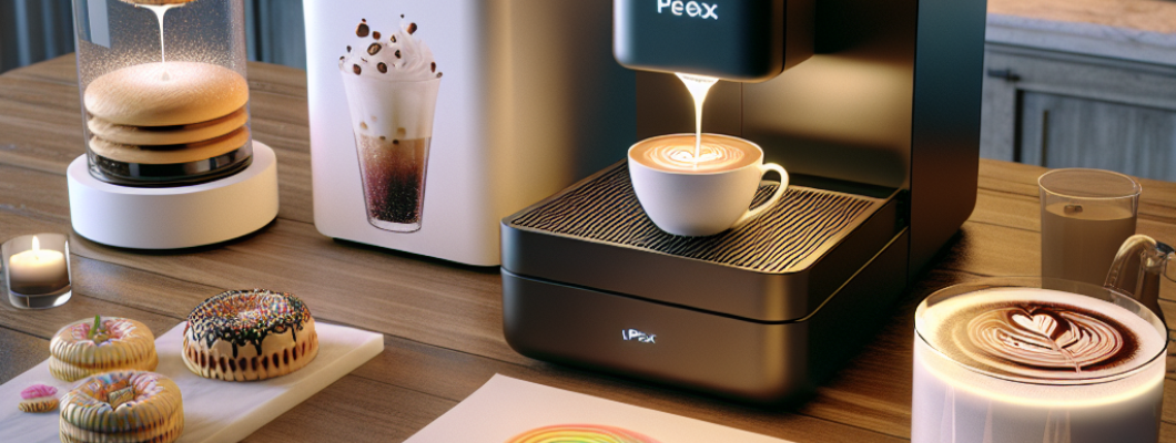 Business meetings adding coffee printers to impress clients with branded drinks Business meetings adding coffee printers to impress clients with branded drinks