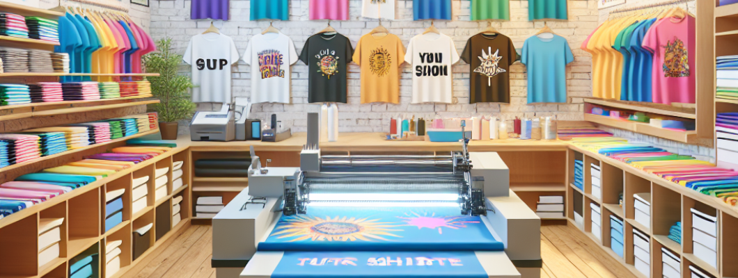 Single-pass DTG technology empowering high-speed production for fast-fashion apparel Single-pass DTG technology empowering high-speed production for fast-fashion apparel